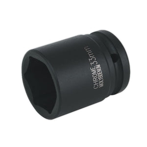 Sealey Impact Socket 33mm 3/4" Sq Drive (Premier) - 6pt