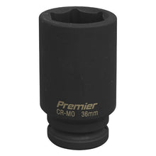 Load image into Gallery viewer, Sealey Impact Socket 36mm 3/4&quot; Sq Drive Deep (Premier) - 6pt
