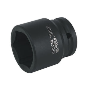 Sealey Impact Socket 36mm 3/4" Sq Drive (Premier) - 6pt