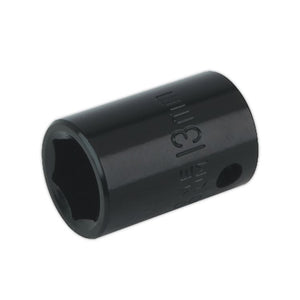 Sealey Impact Socket 13mm 3/8" Sq Drive (Premier) - 6pt