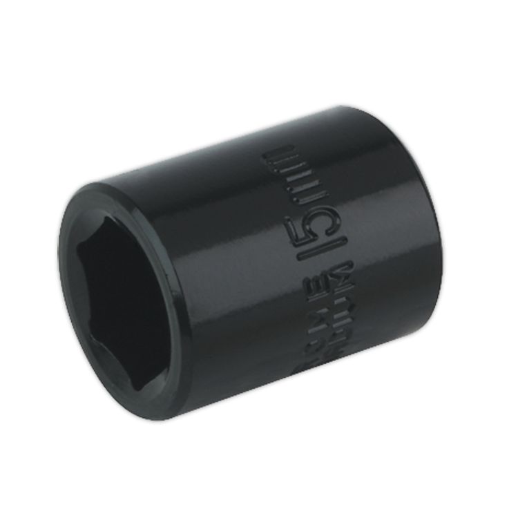 Sealey Impact Socket 15mm 3/8