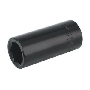 Sealey Impact Socket 18mm 3/8" Sq Drive Deep (Premier) - 6pt