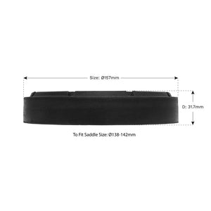 Sealey Safety Rubber Jack Pad 137.5mm - Type A