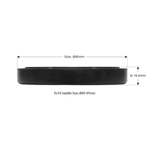 Sealey Safety Rubber Jack Pad 94.5mm - Type C