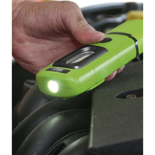 Load image into Gallery viewer, Sealey Rechargeable 360° Inspection Light 3W COB &amp; 1W SMD LED Green Lithium-Polymer
