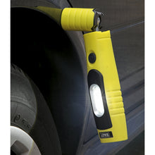 Load image into Gallery viewer, Sealey Rechargeable 360° Inspection Light 7 SMD &amp; 3W SMD LED Yellow Lithium-ion
