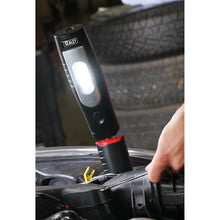 Load image into Gallery viewer, Sealey Rechargeable 360° Inspection Light 7 SMD &amp; 3W SMD LED Black Lithium-ion
