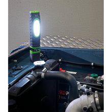 Load image into Gallery viewer, Sealey Rechargeable 360° Inspection Lamp 24 SMD &amp; 3W SMD LED Green 2 x Lithium-ion
