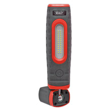 Load image into Gallery viewer, Sealey Rechargeable 360° Inspection Light 24 SMD &amp; 3W SMD LED Red 2 x Lithium-ion
