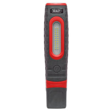 Load image into Gallery viewer, Sealey Rechargeable 360° Inspection Light 24 SMD &amp; 3W SMD LED Red 2 x Lithium-ion
