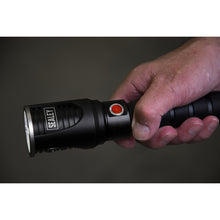 Load image into Gallery viewer, Sealey Aluminium Torch 20W SMD LED Adjustable Focus Rechargeable, USB Port
