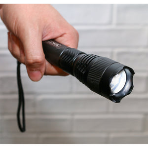 Sealey Aluminium Torch 10W SMD LED Adjustable Focus Rechargeable