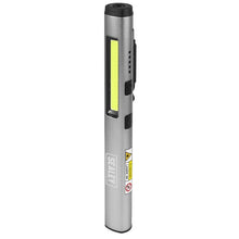 Load image into Gallery viewer, Sealey Penlight Torch, UV 5W COB &amp; 3W SMD LED, Laser Pointer Rechargeable
