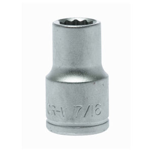 Teng Socket 1/2" Drive 7/16" - 12pt