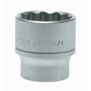 Teng Socket 1/2" Drive 1-1/4" - 12pt