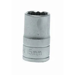 Teng Socket 1/2" Drive 15mm - 12pt