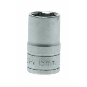 Teng Socket 1/2" Drive 15mm - 6pt