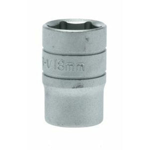 Teng Socket 1/2" Drive 18mm - 6pt