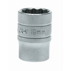 Teng Socket 1/2" Drive 19mm - 12pt