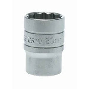 Teng Socket 1/2" Drive 20mm - 12pt