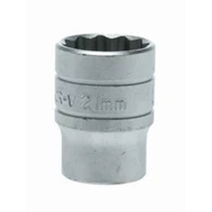 Teng Socket 1/2" Drive 21mm - 12pt