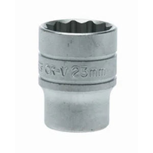 Teng Socket 1/2" Drive 23mm - 12pt