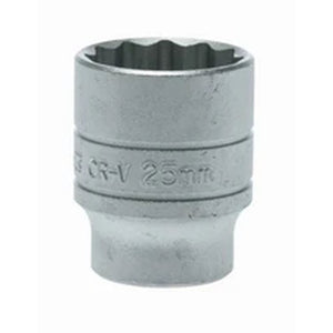 Teng Socket 1/2" Drive 25mm - 12pt