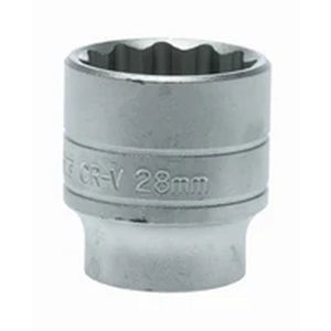 Teng Socket 1/2" Drive 28mm - 12pt