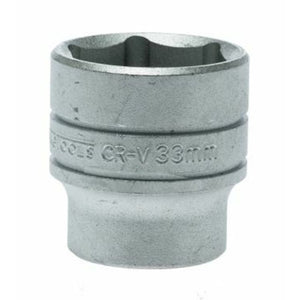 Teng Socket 1/2" Drive 33mm - 6pt