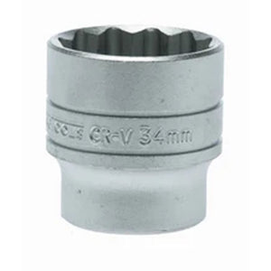 Teng Socket 1/2" Drive 34mm - 12pt