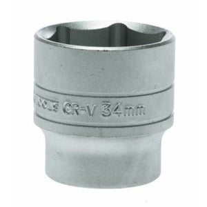 Teng Socket 1/2" Drive 34mm - 6pt