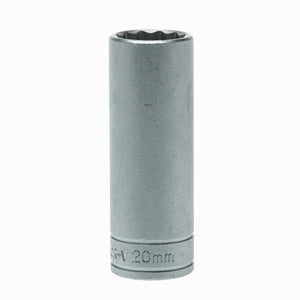 Teng Socket 1/2" Drive Deep 20mm - 12pt