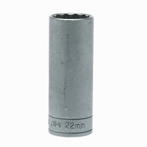 Teng Socket 1/2" Drive Deep 22mm - 12pt