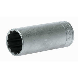 Teng Socket 1/2" Drive Deep 24mm - 12pt