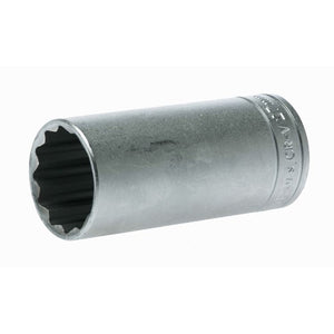 Teng Socket 1/2" Drive Deep 27mm - 12pt