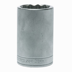 Teng Socket 1/2" Drive Deep 36mm - 12pt