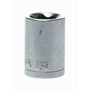 Teng Socket 1/2" Drive TX-E E22