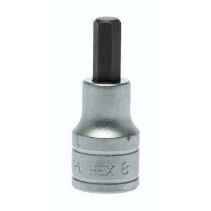 Teng Socket 1/2" Drive 8mm Hex Bit