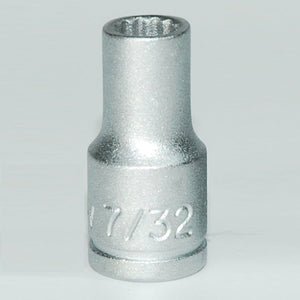 Teng Socket 1/4" Drive AF 7/32" - 12pt