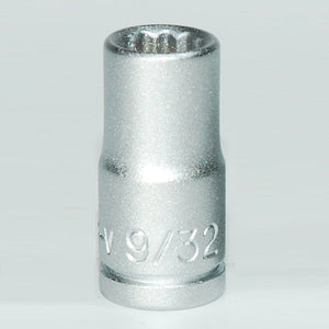 Teng Socket 1/4" Drive AF 9/32" - 12pt