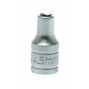 Teng Socket 1/4" Drive 4.5mm - 6pt