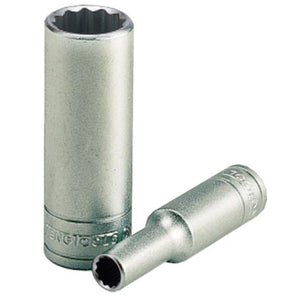 Teng Socket 1/4" Drive Deep 9mm - 12pt