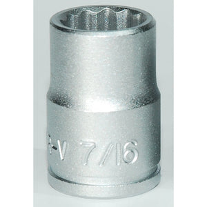 Teng Socket 3/8" Drive AF 7/16" - 12pt