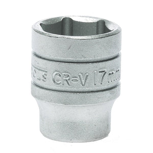 Teng Socket 3/8" Drive 17mm - 6pt