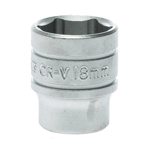 Teng Socket 3/8" Drive 18mm - 6pt