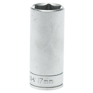 Teng Socket 3/8" Drive Deep 17mm - 6pt