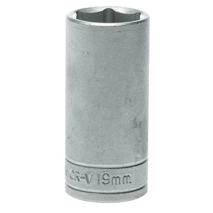 Teng Socket 3/8" Drive Deep 19mm - 6pt