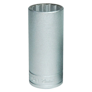 Teng Socket 3/8" Drive Deep 21mm - 12pt