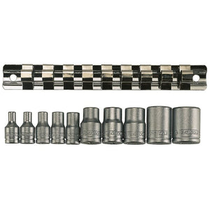 Teng Socket Set 1/4" and 3/8" Drive TX-E 10pc