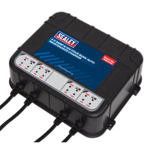 Load image into Gallery viewer, Sealey Four Bank 6/12V 8A (4 x 2A) Auto Maintenance Charger
